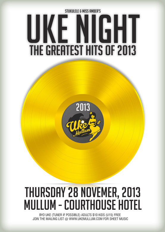 Uke Mullum Nov 2013 - The Greatest Hits